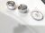 Акриловая ванна Timo Hella HELLA1575-KT15-SPV1505-T-CM-T-BM 150x75, белая