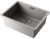 Кухонная мойка OMOIKIRI Kata 54-U-GR 4993411 54x42 из искусственного гранита, leningrad grey