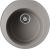 Кухонная мойка OMOIKIRI Miya 50R GR 4993582 50.5x49 из искусственного гранита, leningrad grey
