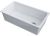 Кухонная мойка OMOIKIRI TOKARA 88-U/I-WH GLOSSY SIDE 4993867 88x47.7 керамическая, белый глянцевый