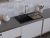 Смеситель для кухни OMOIKIRI Akita-S BN 4994302 с выдвижным шлангом и подключением фильтра, нержавеющая сталь