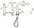 Схема смесителя для кухни OMOIKIRI Nara-S C