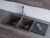 Смеситель для кухни OMOIKIRI Akita-S SL 4994440 с выдвижным шлангом и подключением фильтра, sicilian lemon