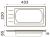 Корзина OMOIKIRI DC-01-1-LG 4999039, светлое золото
