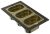 Корзина OMOIKIRI DC-04-3-LG 4999089, светлое золото