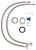Схема смесителя для раковины Wonzon&Woghand Steam WW-88139008-CR