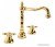 Смеситель для раковины Сezares Nostalgia BLS2 золото