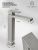 Смеситель для раковины FILARETE Fing FL6040NK