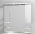 Зеркало для ванной комнаты Aqwella «Харизма» 100