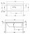 Схема Duravit «P3 Comforts 170×75»