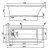 Схема Vagnerplast «Cavallo 150×70»